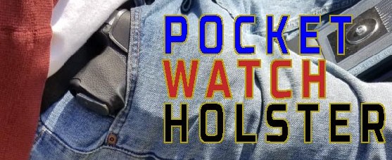 Pocket best sale watch holster